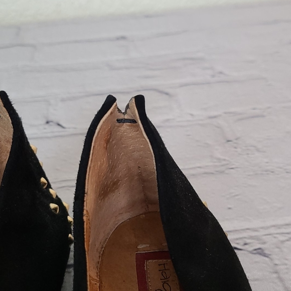 Halogen suede flats with heel studs, 8 - Picture 14 of 14